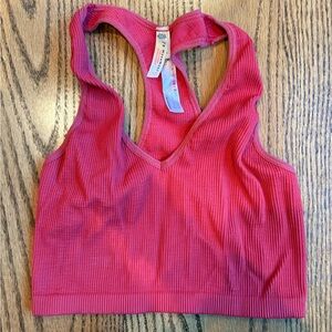 Free People Movement Workout Top - Red
